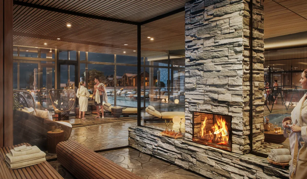 Stemning fra spaet sanarium –